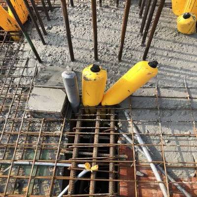 高低标号混凝土隔断拦茬气囊高层建筑梁柱节点拦茬气囊