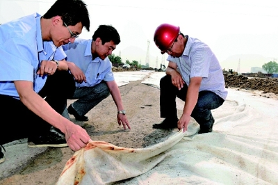 万余吨建筑垃圾再生骨料成功应用于长安街西延工程
