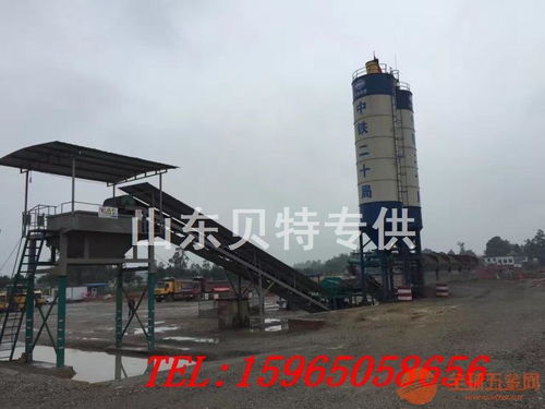 福建龙岩水稳拌和站 二次拌合稳定土搅拌站山东贝特厂家直销