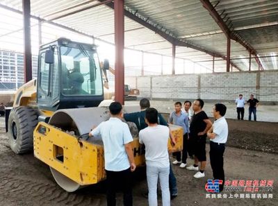 山推成套路面设备助力格力电器智能产业园建设