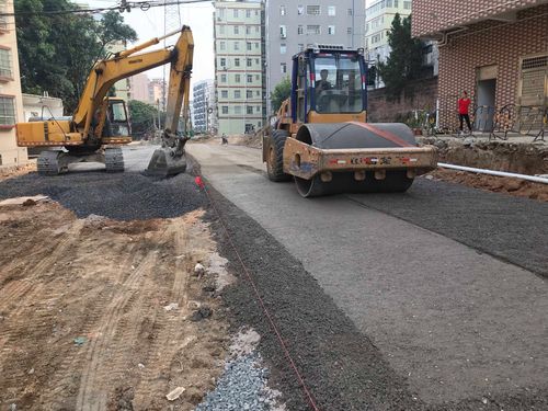 大源村消防通道(外环)建设工程(10月第二周周报)