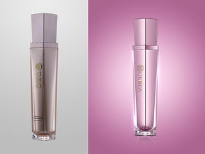 融合时尚与工业风 护肤品与首饰在混凝土背景下的产品图精修实践